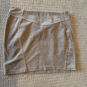 Lululemon Athletica Light Tan Pencil Skirt 10
